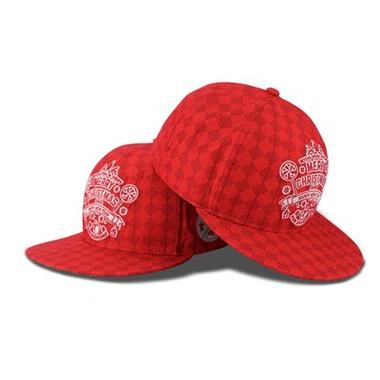 Christmas Checkered Cap Cap