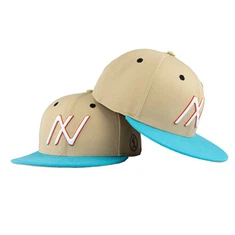 TCAP Ippersonalizza l-kpiepel tat-taħlita tas-suf akriliku ta' xifer ċatt 6 panewijiet Beige imwaħħla brieret tal-baseball